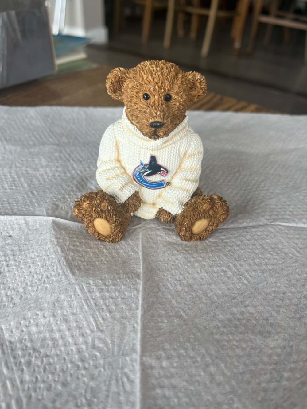 Vancouver Canucks Boyds Bear and Friends Figurine